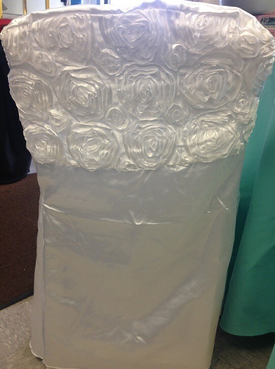 Chair Covers that does not use Bow/Sashes